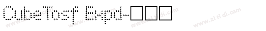 CubeTosf Expd字体转换